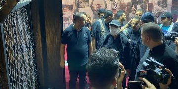 بەشداری فەرماندەی هێزی قودسی سوپای پاسداران لە ڕێپێوانی چلەی شەهیدبوونی ئیمام حوسێن (ع)