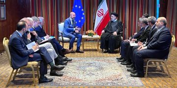 کۆبوونەوەی سەرۆک کۆماری ئێران و سەرۆکی ئەنجومەنی ئەورووپا لە نیۆیۆرک