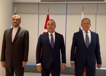 وەزیرانی دەرەوەی ئێران، ڕووسیا و تورکیا لە نیۆیۆرک کۆبوونەوە