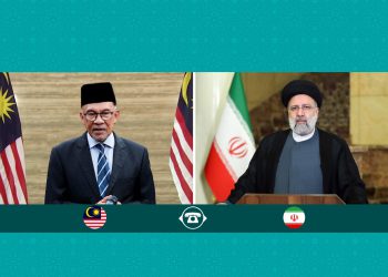 وتووێژی تەلەفوونیی سەرۆک کۆماری ئێران و سەرۆک وەزیرانی مالیزیا