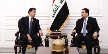 سودانی بۆ نێچیرڤان بارزانی: ئاسایشی سنورەکان توندووتۆڵ دەکەین