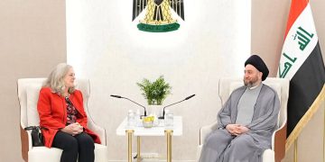 عەمار حەکیم بۆ باڵیۆزی ئەمریکا: عێراق نابێت دەروازەی هەڕەشە لە وڵاتانی دراوسێ بێت