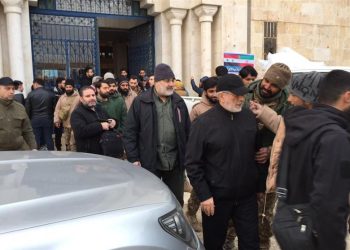 ئامادەبوونی لیوا قائانی لە حەلەبی سوریا بۆ هاوکاریکردنی خەڵکی زیانلێکەوتووی ئەو شارە