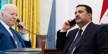 سودانی بۆ بایدن: عێراق نابێت سەکۆی هێرشی سەر وڵاتانی دراوسێ بێت