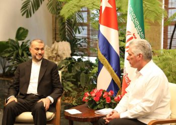 چاوپێکەوتنی وەزیری دەرەوەی کۆماری ئیسلامی ئێران و سەرۆک کۆماری کوبا