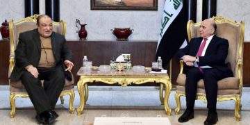چاوپێکەوتنی وەزیری دەرەوەی عێراق و جێگری وەزیری دەرەوەی ئێران