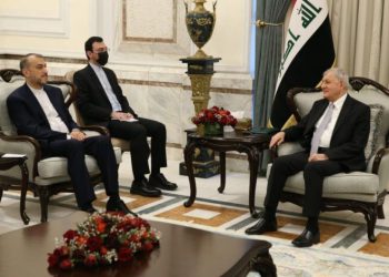 چاوپێکەوتنی وەزیری دەرەوەی ئێران و سەرۆک کۆماری عێراق