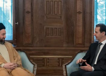 چاوپێکەوتنی بەشار ئەسەد و سەید عەمار حەکیم لە دیمەشق