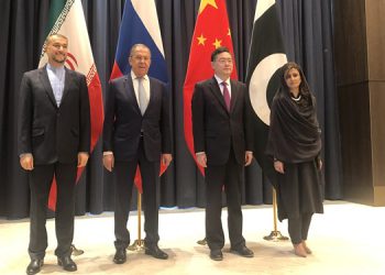 دووەم کۆبوونەوەی چوارقۆڵی ئێران، ڕووسیا، چین و پاکستان لە سەمەرقەند بەڕێوەچوو