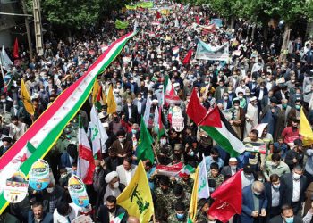 ڕێپێوانی ڕۆژی جیهانیی قودس لە سەرتاسەری ئێران بەڕێوەچوو