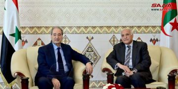 وەزیری دەرەوەی سوریا سەردانی جەزایری کرد