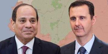سەرۆک کۆمارانی سوریا و میسر کۆدەبنەوە