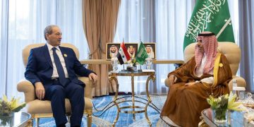 وەزیرانی دەرەوەی سعوودیە و سوریا کۆبوونەوە
