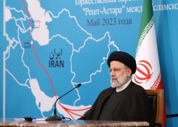 ئایەتوڵڵا ڕەئیسی: هێڵی ئاسنی ڕەشت – ئاستارا هەنگاوێکی ستراتیژییە لە پەیوەندییەکانی ئێران و ڕووسیا