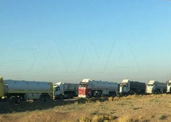 بەردەوامی دزینی نەوتی سوریا لە لایەن هێزەکانی ئەمریکاوە