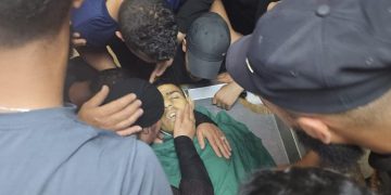 گەنجێکی فەڵەستینی شەهید کرا