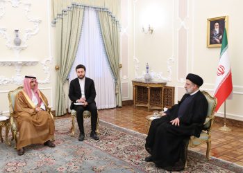 نێردەی سعوودیە سەردانی سەرۆک کۆماری ئێرانی کرد