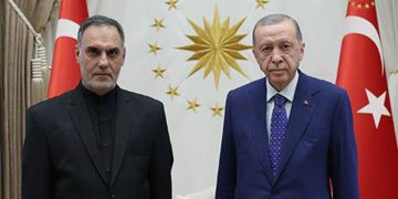 ئەردۆغان جەخت لە سەر پەرەپێدانی هاوکارییەکان لە گەڵ ئێران دەکاتەوە