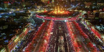 ژمارەی زیارەتکارانی ئەمساڵی ئەربەعین 22 ملیۆن کەسی تێپەڕاند