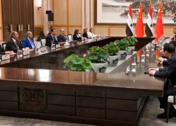 بەشار ئەسەد لە گەڵ سەرۆک کۆماری چین کۆبووە