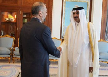 وەزیری دەرەوەی ئێران لە گەڵ میری قەتەر کۆبووە