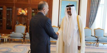 وەزیری دەرەوەی ئێران لە گەڵ میری قەتەر کۆبووە