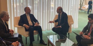 وەزیرانی دەرەوەی ئێران و ئەردەن لە سەر دۆخی فەڵەستین کۆبوونەوە