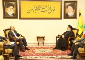 کۆبوونەوەی وەزیری دەرەوەی ئێران و سەید حەسەن نەسروڵڵا لە بەیروت