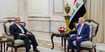 وتووێژی باڵیۆزی ئێران و سەرۆک کۆماری عێراق سەبارەت بە ڕێکەوتنی ئەمنی