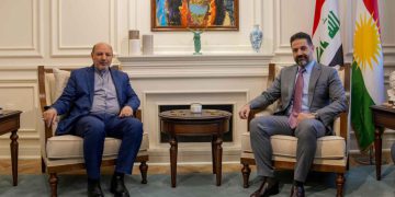 کۆبوونەوەی سەرکۆنسووڵی ئێران و جێگری سەرۆکی حکومەتی هەرێمی کوردستان