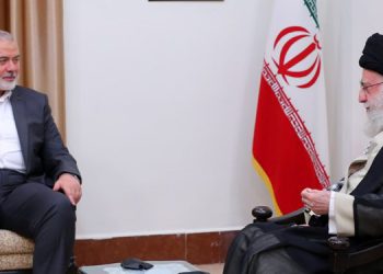 چاوپێکەوتنی ئیسماعیل هەنیە لە گەڵ ڕێبەری مەزنی شۆڕشی ئیسلامی ئێران