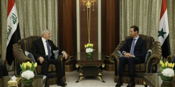 سەرۆک کۆمارانی سوریا و عێراق لە ڕیاز کۆبوونەوە