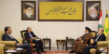 وەزیری دەرەوەی ئێران لە گەڵ سەید حەسەن نەسروڵڵا کۆبووە