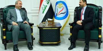 باڵیۆزی ئێران لە گەڵ وەزیری دادی عێراق کۆبووە