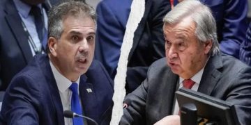 نامەکەی گۆتێرێش بۆ ئەنجومەنی ئاسایشی نێودەوڵەتی، ڕژێمی زایۆنیستیی توڕە کردووە