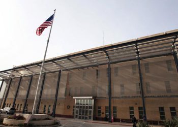 باڵیۆزخانەی ئەمریکا لە بەغدا کرایە ئامانج