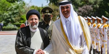 میری قەتەر پیرۆزبایی لە سەرۆک کۆماری ئیسلامی ئێران دەکات