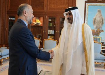 وەزیری دەرەوەی ئێران لە گەڵ میری قەتەر کۆبووە