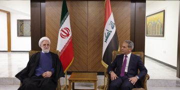 کۆبوونەوەی سەرۆکی دەزگای دادی ئێران و سەرۆکی ئەنجومەنی باڵای دادوەری عێراق