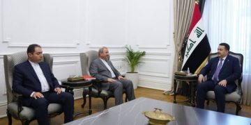 باڵیۆزی ئێران لە گەڵ سەرۆک وەزیرانی عێراق کۆبووە