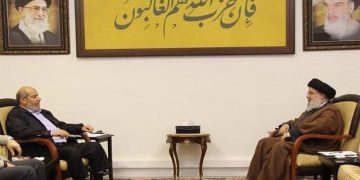 کۆبوونەوەی شاندێکی حەماس و سەید حەسەن نەسروڵڵا