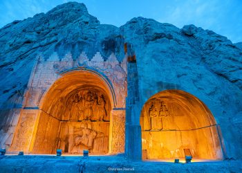 شوێنە گەشتیارییەکانی کرماشان لە تاقوەسانەوە تا بێستوون