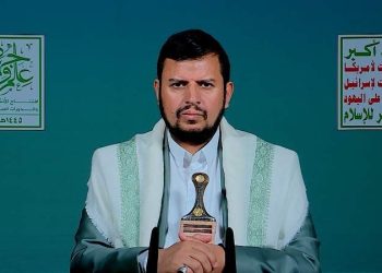 سەرۆکی ئەنساروڵڵای یەمەن: ئەمریکا هاوبەشی تەواوی تاوانەکانی ڕژێمی زایۆنیستییە