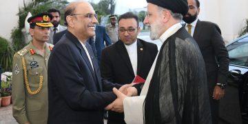 سەرۆک کۆمارانی ئێران و پاکستان کۆبوونەوە