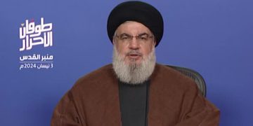 سەید حەسەن نەسروڵڵا: زریانی ئازادیخوازانی جیهان لە پەرەسەندندایە