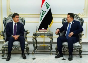 سودانی و بارزانی داوای چارەسەرکردنی کێشەکان بە پێی دەستوور دەکەن