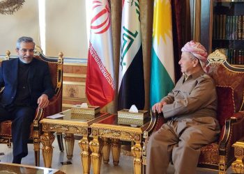 وەزیری دەرەوەی ئێران لە گەڵ مەسعود بارزانی کۆبووە