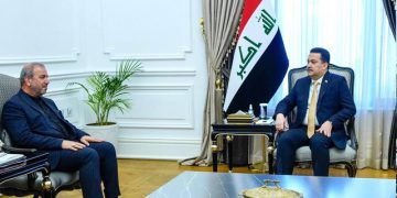باڵیۆزی ئێران لە گەڵ سەرۆک وەزیرانی عێراق کۆبووە