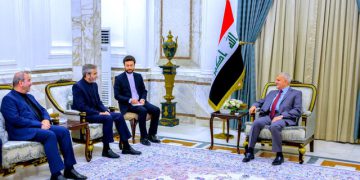 سەرۆک کۆماری عێراق: هاوکاری لە گەڵ ئێران لە سەرجەم بوارەکاندا زیاد بکرێت