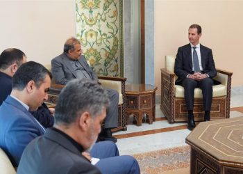 شاندێکی وەزارەتی دەرەوەی ئێران لە گەڵ بەشار ئەسەد کۆبووە